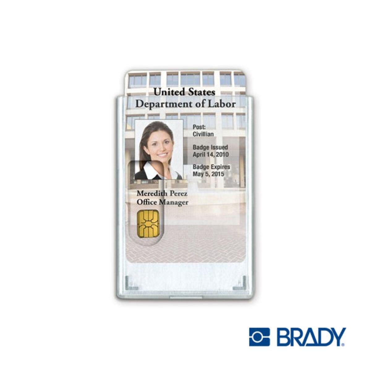 brady sh-2r rfid blocking ID holder